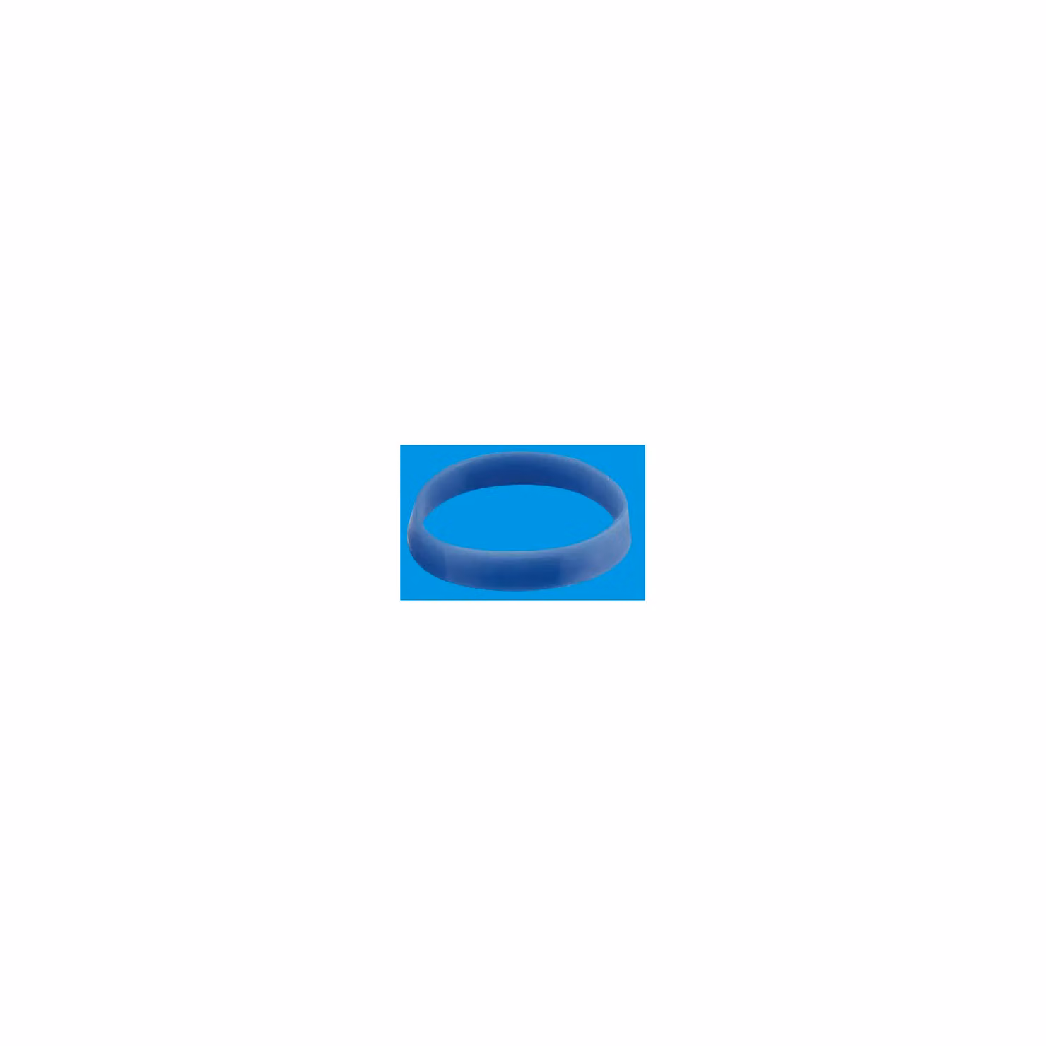 McAlpine T13 1.5 inch Brass Compression Ring for Imperial Copper in Blue – 2