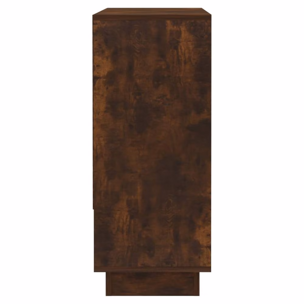 Berkfield Home Smoked Oak Sideboard in Brown, W/D/H: 97 x 31 x 75 cm – 4