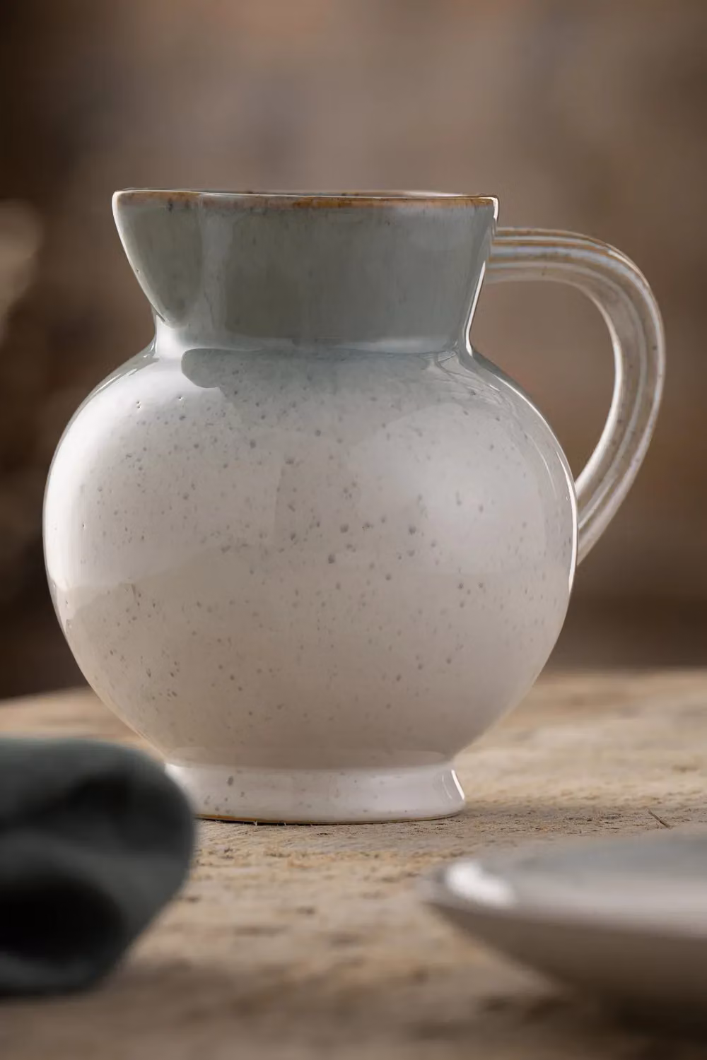 Belleek Living Tivoli Ceramic Jug in Blue and Grey – 2
