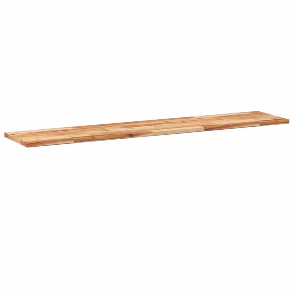 Berkfield Home Floating Shelf, Oil Finished Solid Acacia Wood, Brown, W/D/H: 120 x 30 x 2 cm – 2