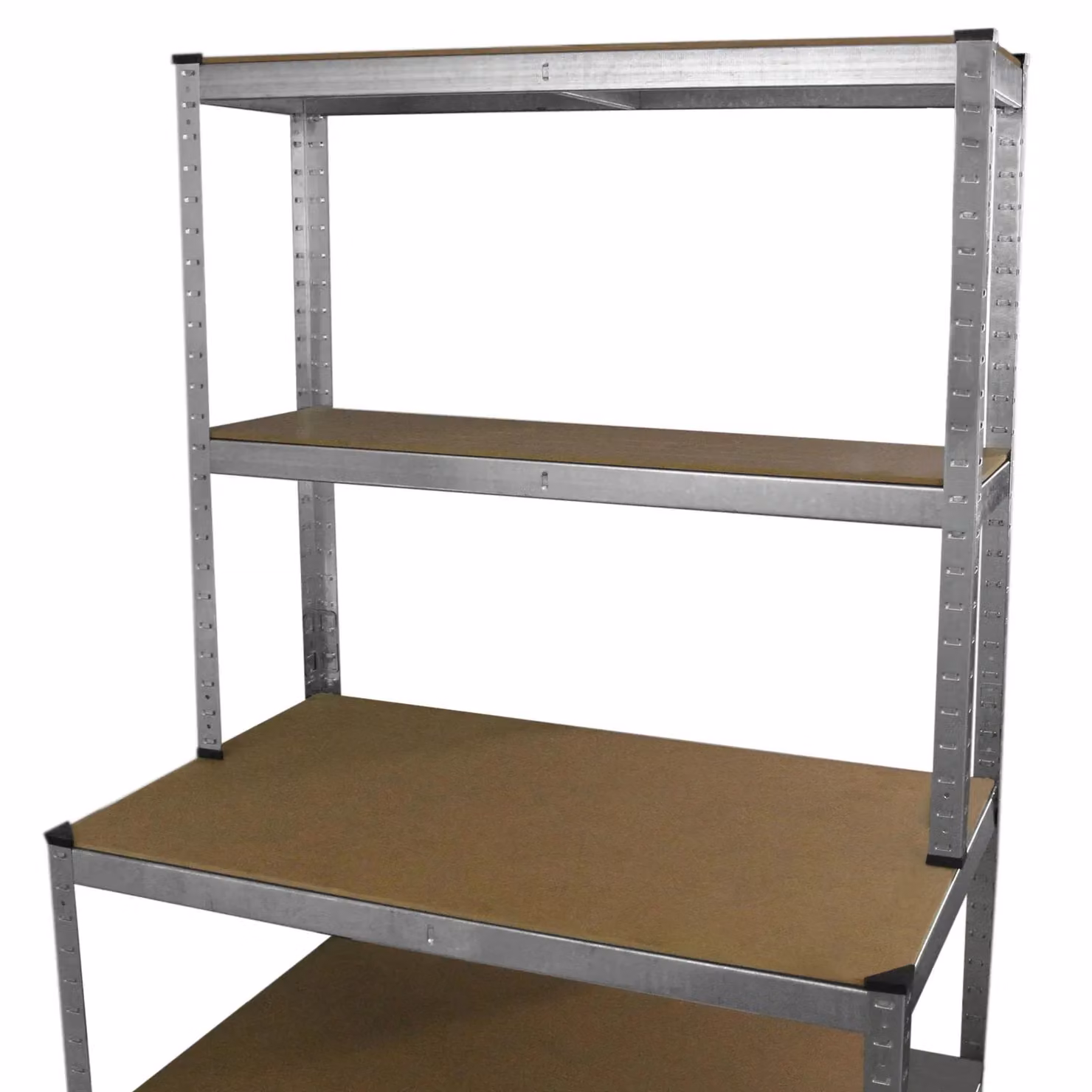 Monster Racking Galwix Freestanding Workbench Shelving Unit in Silver, H 180 x W 100 x D 60 cm – 2