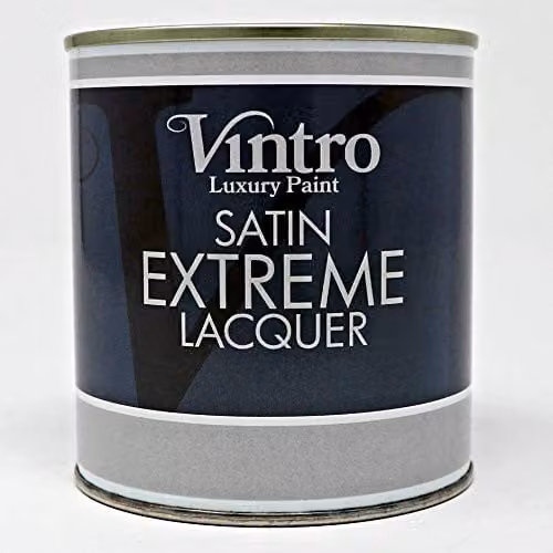 Vintro Paint Extreme Satin Lacquer Clear Chalk Paint Sealer, 500ml