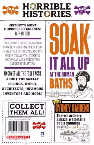 Scholastic Horrible Histories Bath Newspaper Edition Multicolour Paper Book