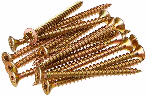 Forgefix Multi-Purpose Pozidriv Chipboard Screws, Zinc, 4.0 x 50 mm, Box of 200 – 2