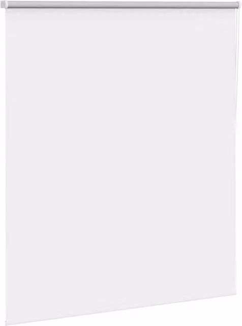 Berkfield Home White Blackout Roller Blind, Thermal Insulating Polyester Fabric, W: 135 cm, H: 175 cm