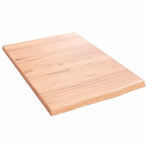 vidaXL Rustic Oak Wall Shelf, Brown, W: 60 cm, H: 40 cm, D: 2 cm