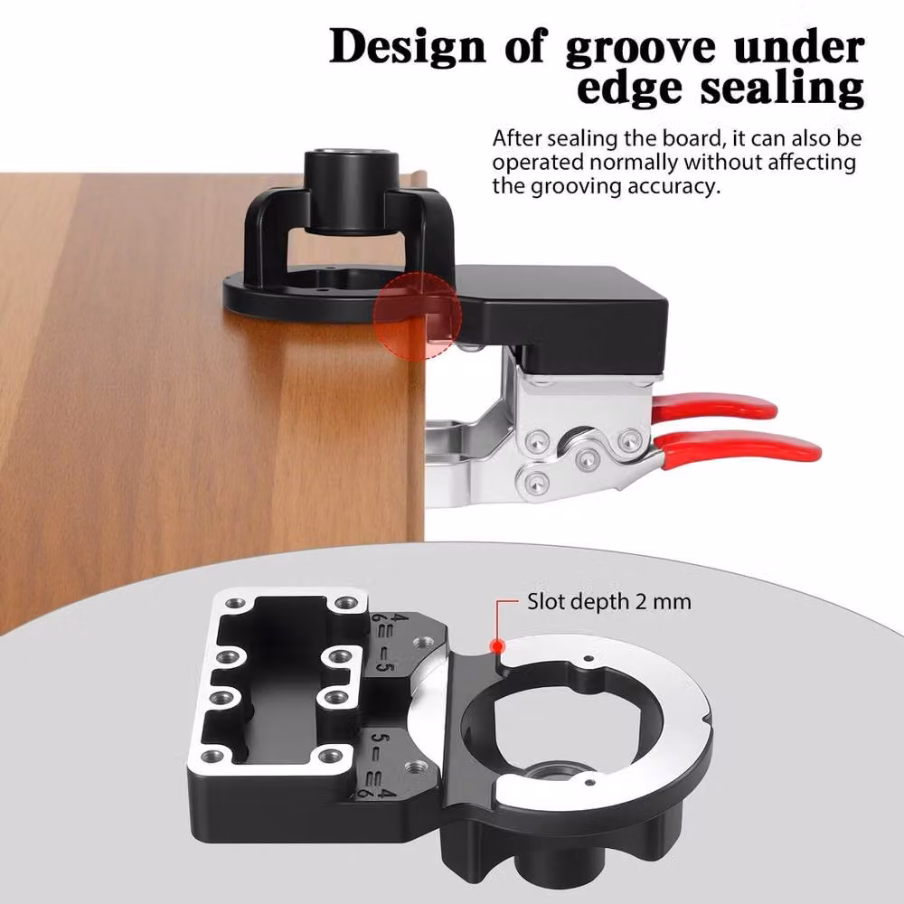 VOGREX 35mm Concealed Hinge Drilling Jig Kit, Multicolour – 5