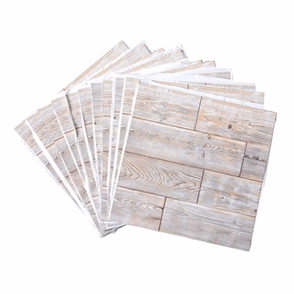 D-C-Fix Washed Oak Wood Look Self Adhesive Vinyl Floor Tiles, Beige, Pack of 11, W/D: 30.48 x 30.48 cm – 2