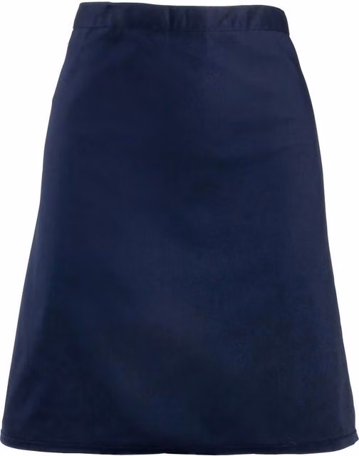 Premier Mid Length Apron in Blue