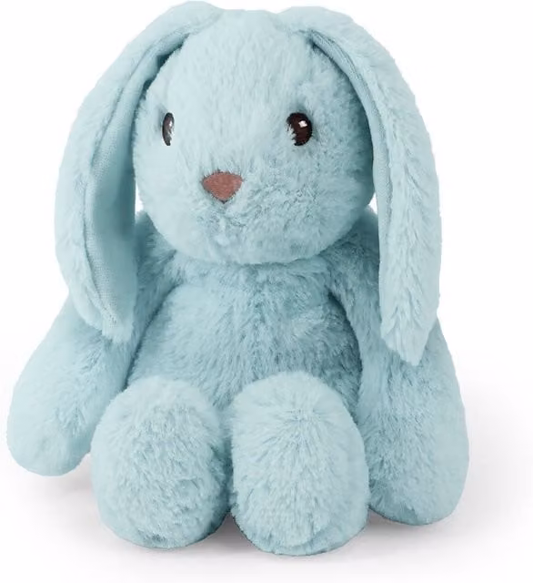 Gosh! Bunny Rabbit Plush Softie Toy in Pale Blue, 20 cm