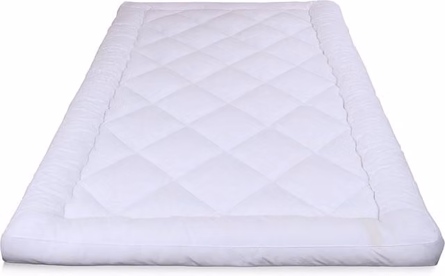 Neo Extra Thick Mattress Topper in White, Small Double