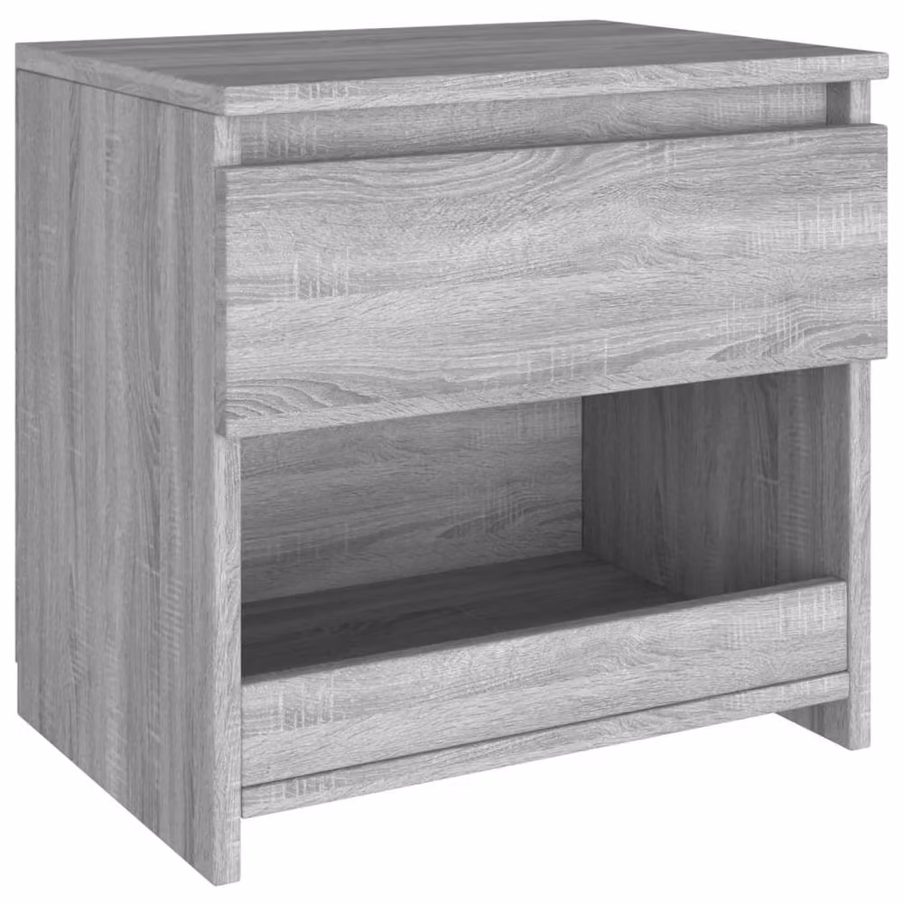Berkfield Home Grey Sonoma Bedside Cabinet W/D/H: 40 x 30 x 39 cm – 2