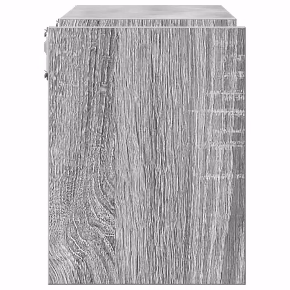 Berkfield Home Wall Mounted Shelves, 2 Pack, Grey Sonoma, W/D/H: 100 x 15 x 20 cm – 3