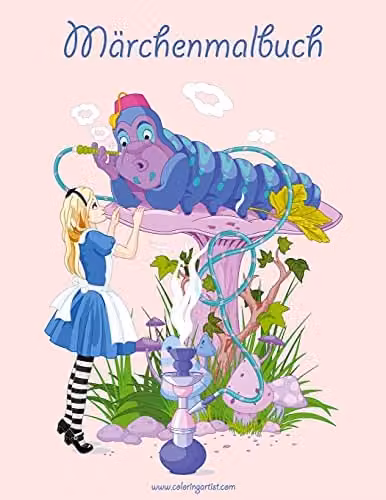 Märchenmalbuch 1: Volume 1 (Märchen) Colouring Book by Createspace, Multicolour