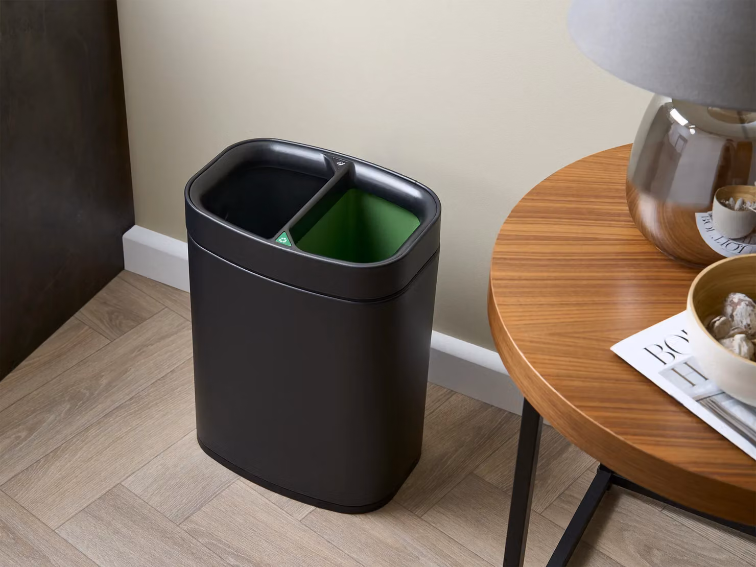 Corby of Windsor Newport Hotel Collection Dual Recycling Bin in Black – 4