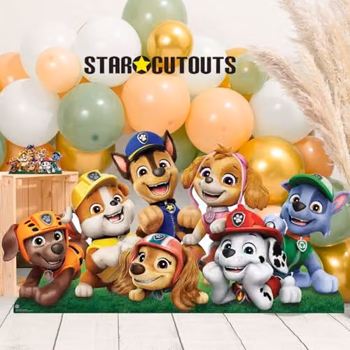 Star Cutouts SC4601 Paw Patrol Group Shot Multicolour Cardboard Cutout, Width: 94 cm – 3