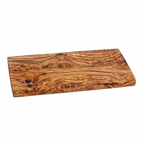 Naturally Med Rectangular Wood Chopping Board in Brown and Beige – 2