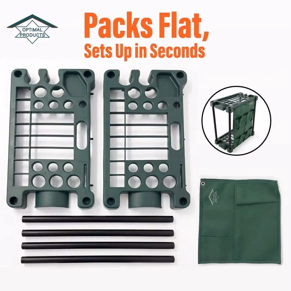 SPETLEK Rectangular Plastic Tool Caddy in Green, W: 60.0 cm, D: 31.0 cm – 3
