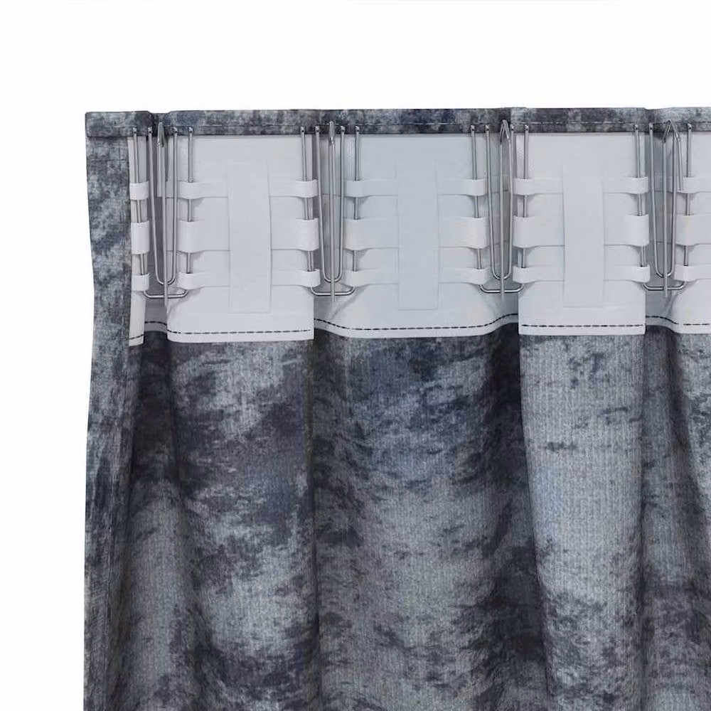 Berkfield Home Velvet Eyelet Curtains, 2 Pack, Silver Grey, H 175 cm x W 140 cm – 5