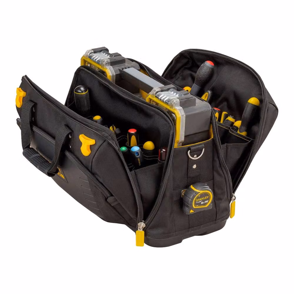Stanley Fatmax Quick Access Tool Bag in Black with Tarpaulin and Strap, W/D/H: 35.0 x 28.5 x 2.0 cm – 3