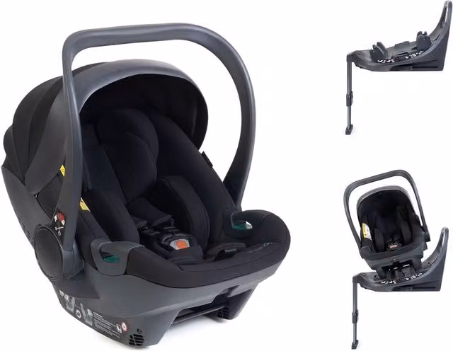 iCandy Cocoon 360 Infant Car Seat and ISOFIX Base, Black