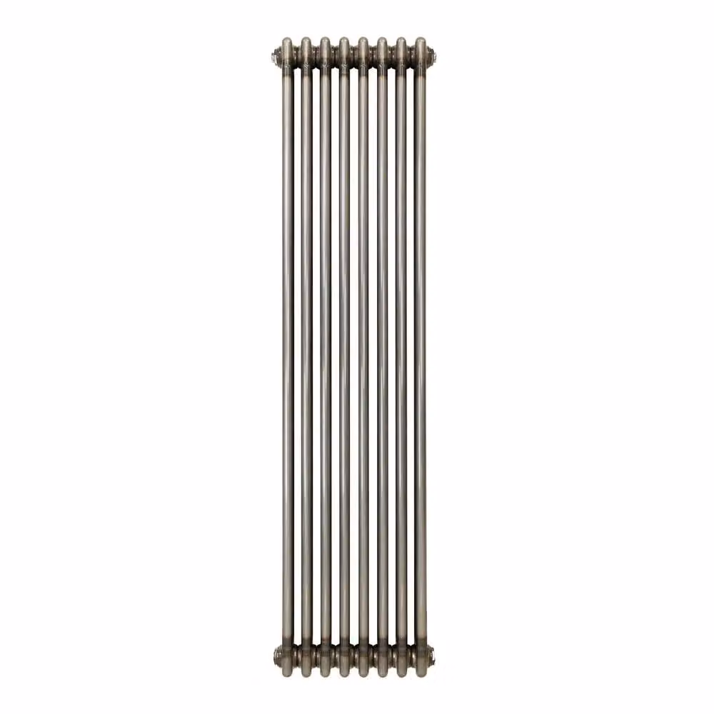 Monstershop Traditional 3 Column Steel Radiator in Silver, H 150 cm x W 38 cm x D 3.8 cm – 2
