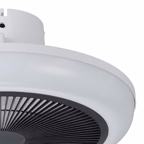 Eglo Sayulita Integrated LED Ceiling Fan in White and Black – 4