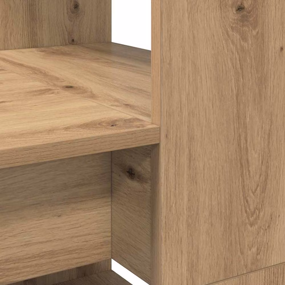 Berkfield Home Office Writing Desk in Artisan Oak, W/D/H: 113 x 54 x 120 cm – 5