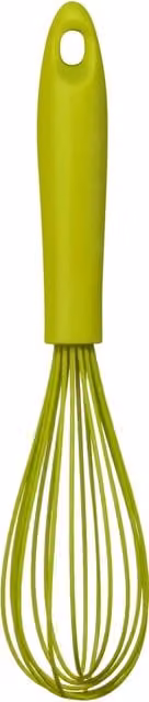 Orsina Heat Resistant Silicone Oval Whisk in Green