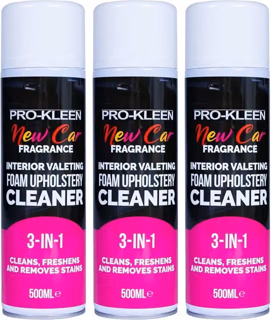 Pro-Kleen Foam Upholstery Cleaner, White, 1.5l