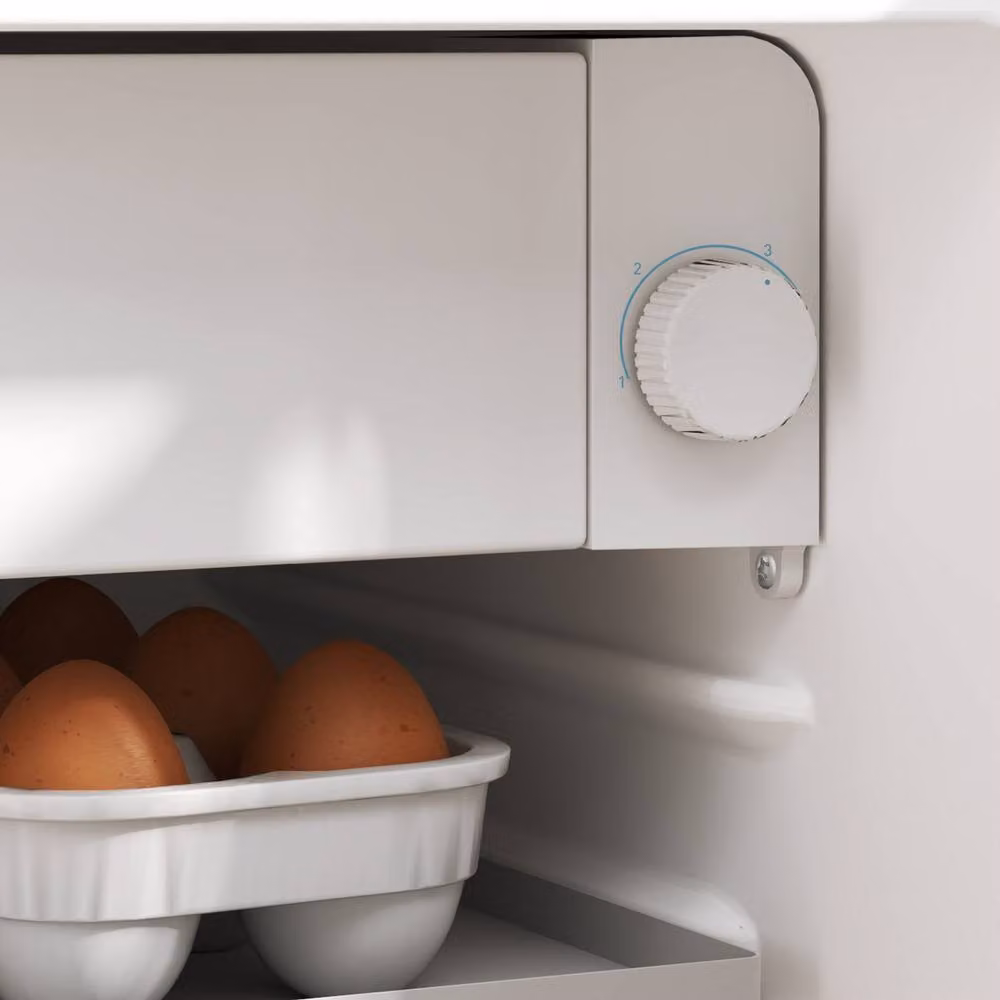 Rolipo Lockable Countertop Fridge, 46 Litre, White – 2