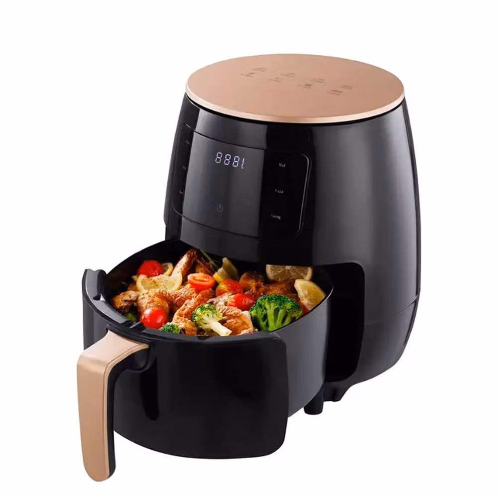 EONLION 6L LCD Digital Oil-Free Air Fryer in Black – 3