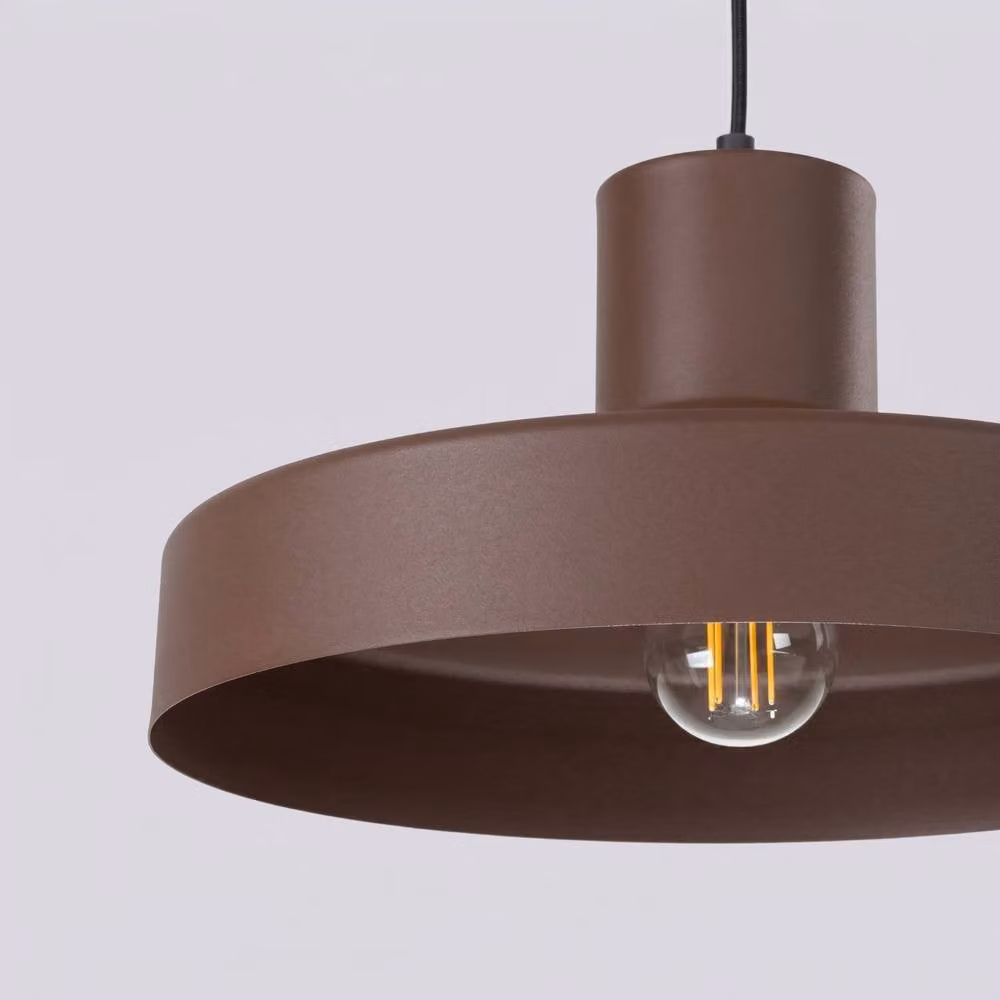 Sollux Lighting Modern Brown Metal Pendant Lamp, W/D/H: 120 x 35 x 35 cm – 3
