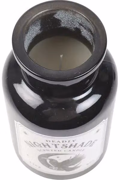 KDMD Mystic Raven Deadly Nightshade Apothecary Candle in Black – 3