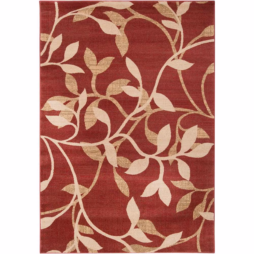 Livabliss Riley Vintage Red, Beige and Brown Traditional Boho Machine Woven Rug, W: 80 cm, L: 220 cm – 2