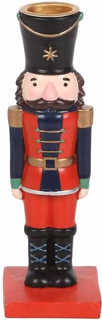 Something Different Multicolour Nutcracker Taper Candle Holder – 1