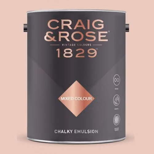 Craig & Rose 1829 Chalky Emulsion Paint in Alhambra Stone, Matt Finish, 5 l