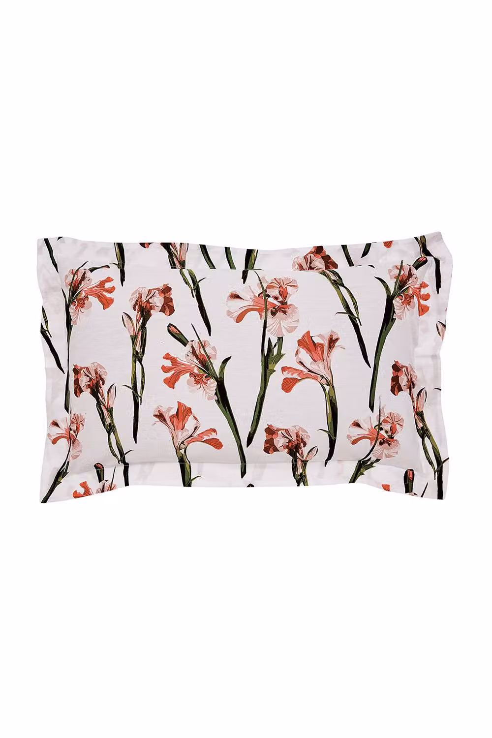 Ted Baker Wild Iris Reversible Cotton Mako Satin Duvet Cover and Pillowcase Set, Multicolour and White, W: 140 cm, H: 200 cm – 3