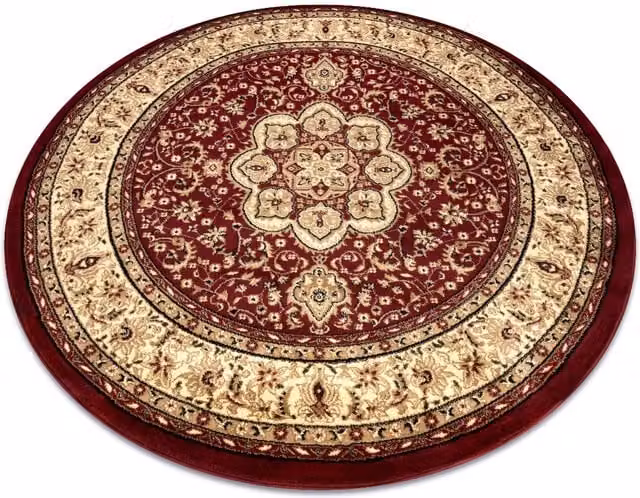 RugsX Royal Oriental Red Round Rug, Diameter: 200 cm – 1