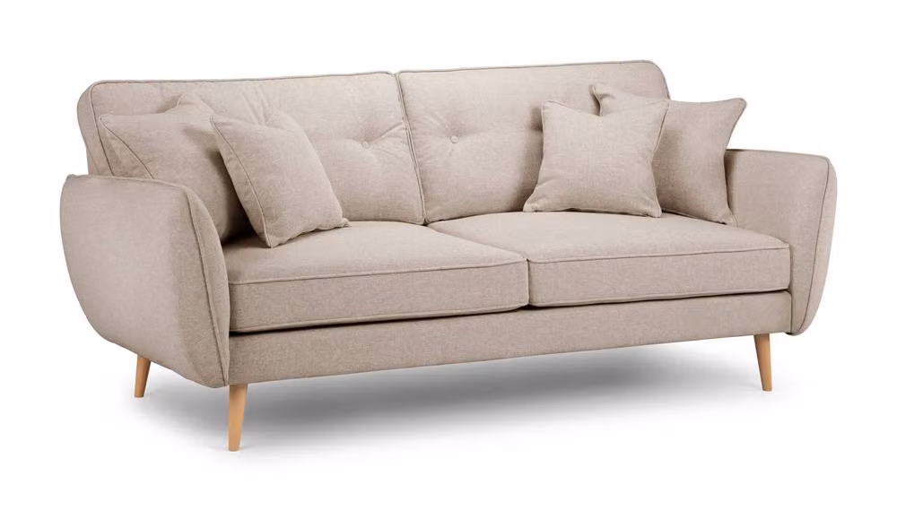 The Great Sofa Company Ailis Large Upholstered Fabric Sofa in Beige – 2