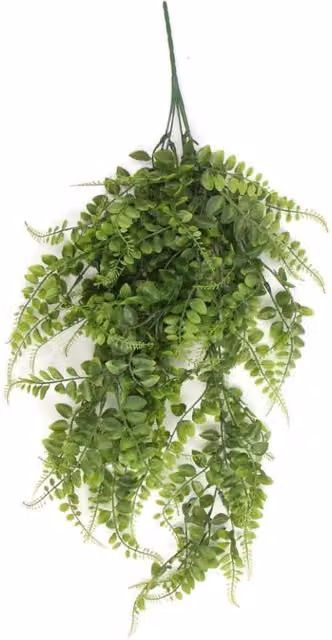 Green Leaf Artificial Hanging Pothos Plant with Heart Shaped Leaves, UV and Fire Resistant, 85cm – 1