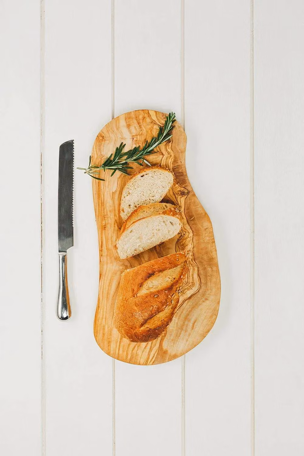 Selbrae House Natural Olive Wood Chopping Board, 50 cm – 2