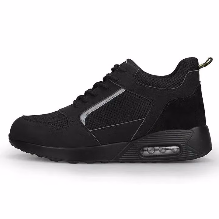 Safety Brands Men's Lightweight Water Resistant Steel Toe Cap Safety Trainers in Black, Size 12 UK – 3