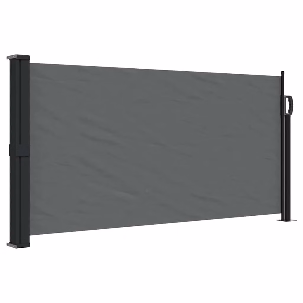Berkfield Home Retractable Side Awning in Anthracite, W/H: 500 x 100 cm – 2