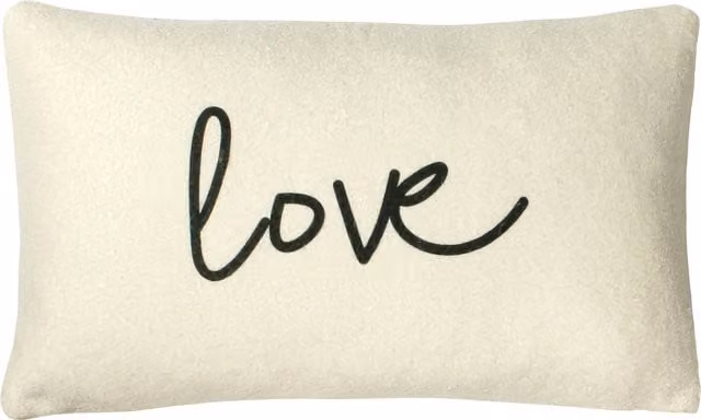 Make it a Home Shearling Breathe Cushion in Beige and White with Feather and Polyester Filling