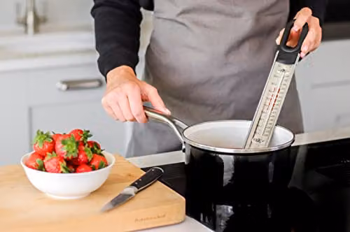 KitchenAid Clip-On Cooking Thermometer in Black – 4