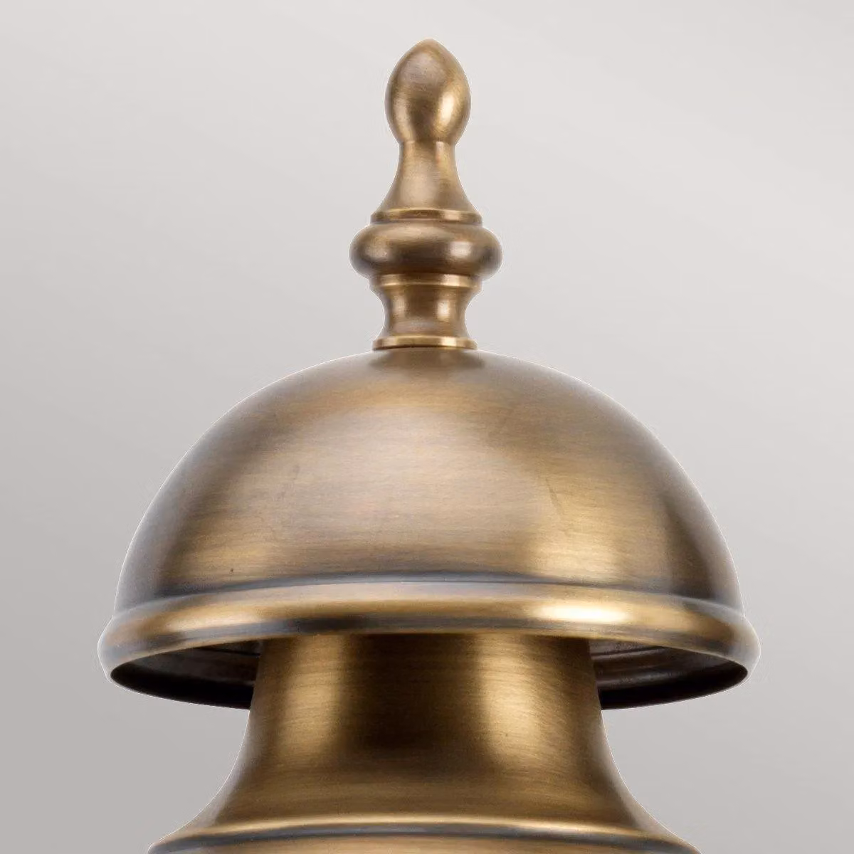 Netlighting Downing Street Solid Brass Outdoor Wall Lantern Light, Yellow/Gold, IP44, E27 – 2