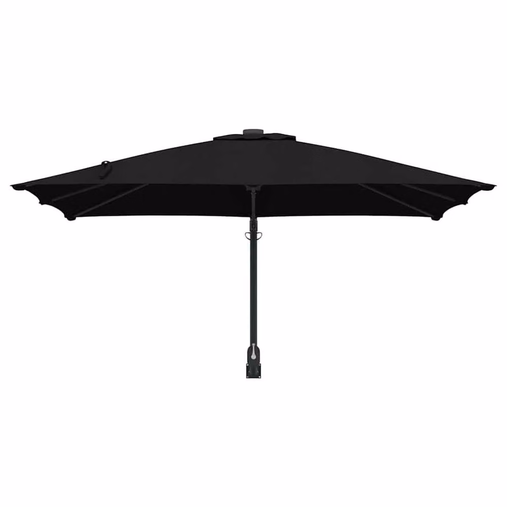 Berkfield Home Large Tiltable Patio Umbrella in Black Polyester and Steel – 3