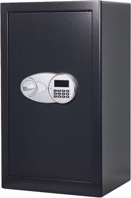 Levede 85L Fireproof Electronic Security Safe in Black, W/D/H: 65.01 x 38.0 x 31.0 cm – 9