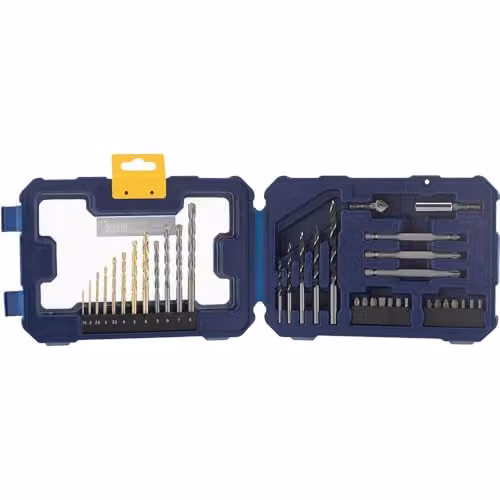 Irwin 36 Piece Drill and Screwdriving Set in Blue – 1